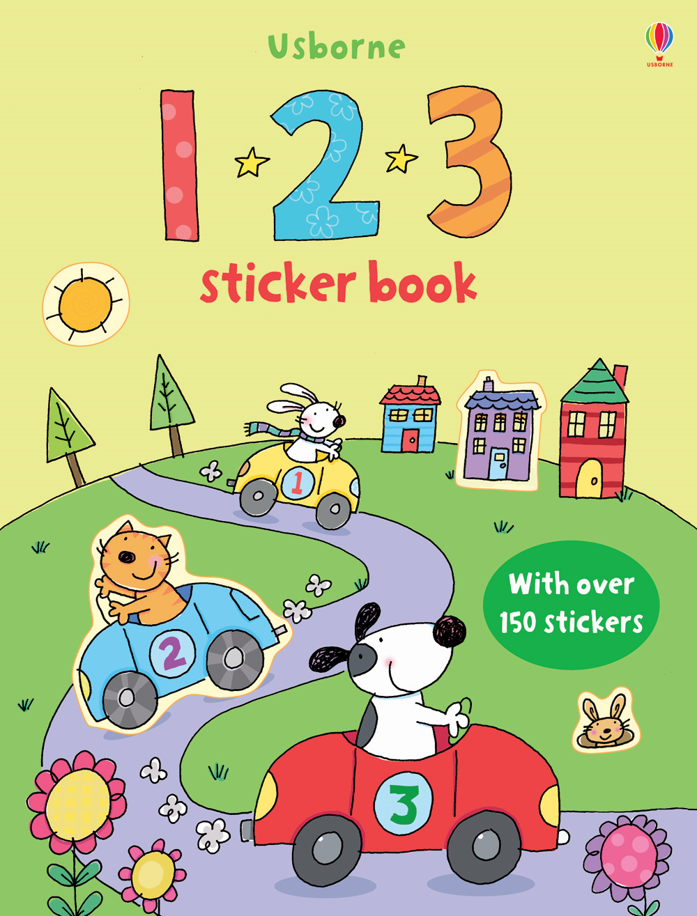 1 2 3 sticker book. Con adesivi