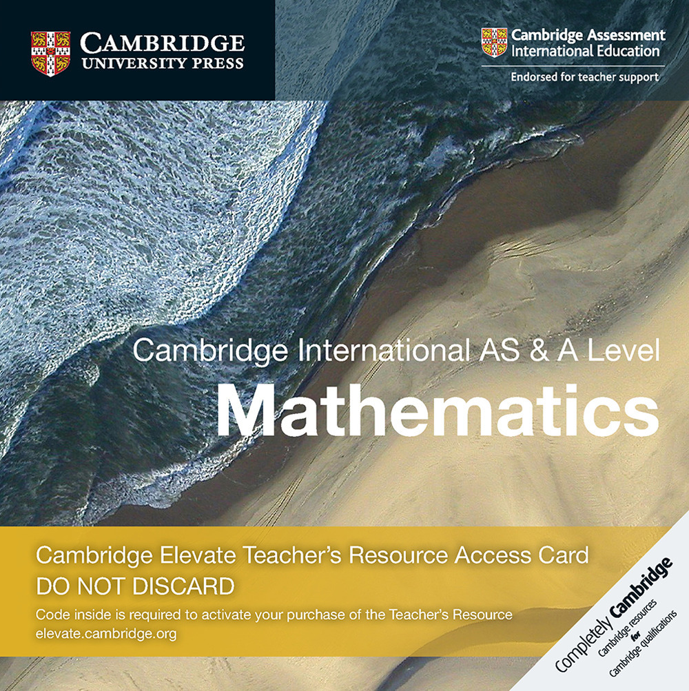 Cambridge International As and A Level Mathematics