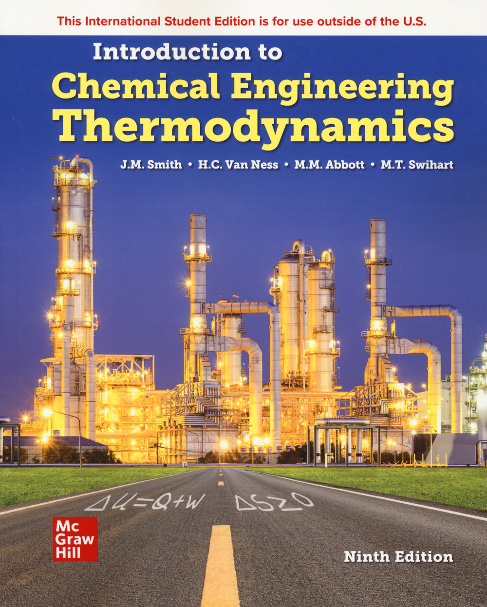 Introduction to chemical engineering thermodynamics