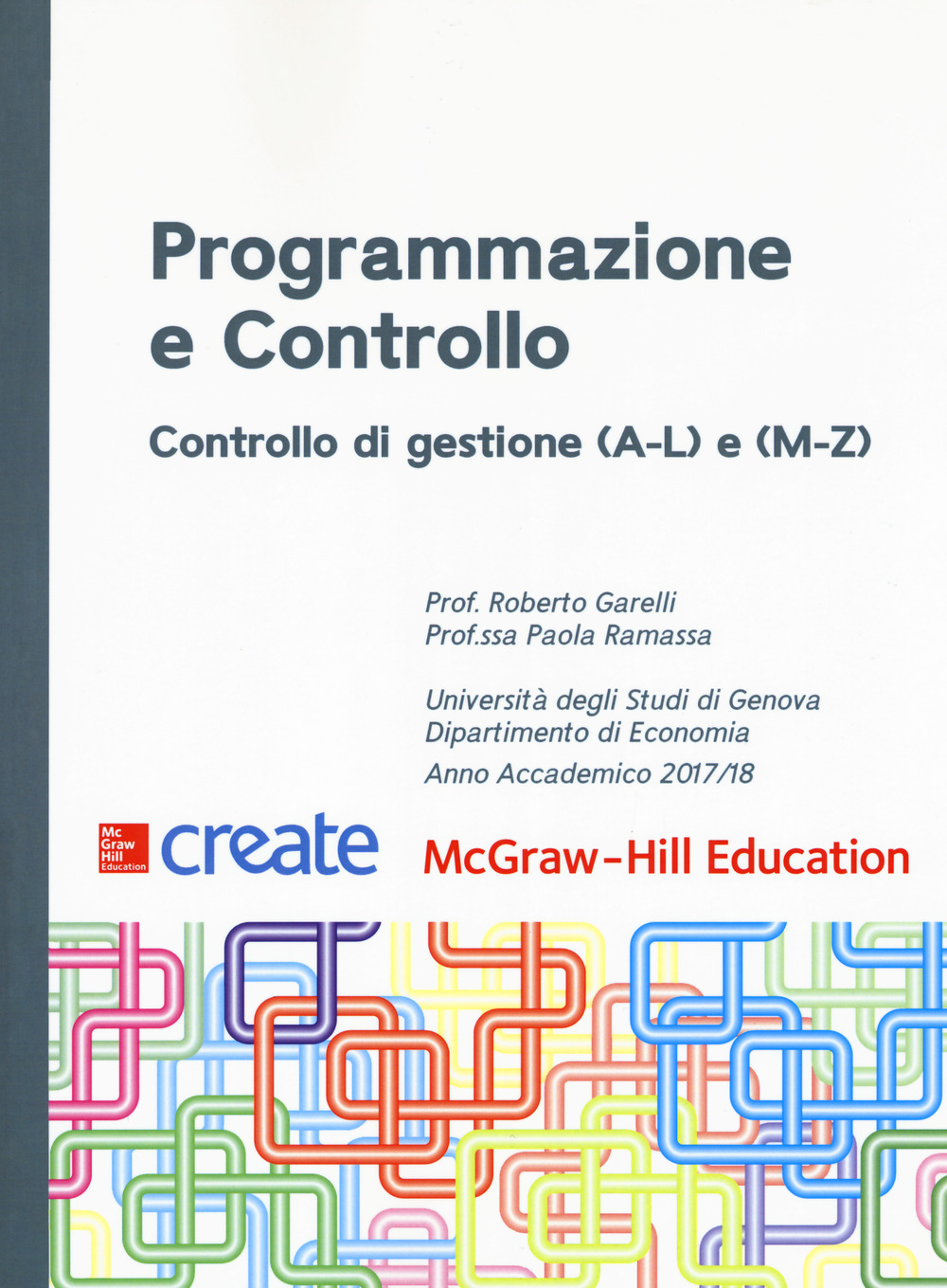 Programmazione e controllo. Controllo di gestione (A-L) e (M-Z)