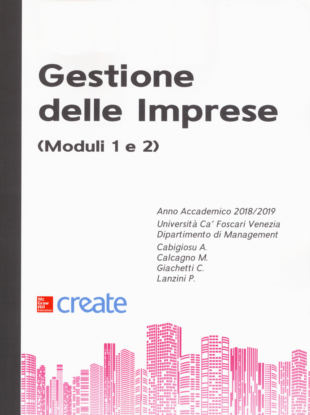 Gestione delle imprese (moduli 1 e 2)