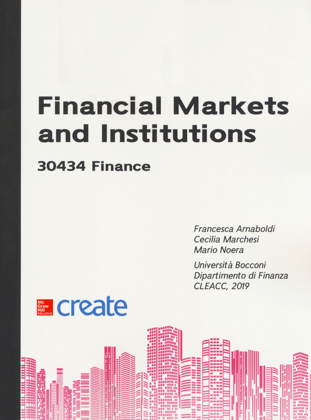 Financial markets and institutions 30434 finance