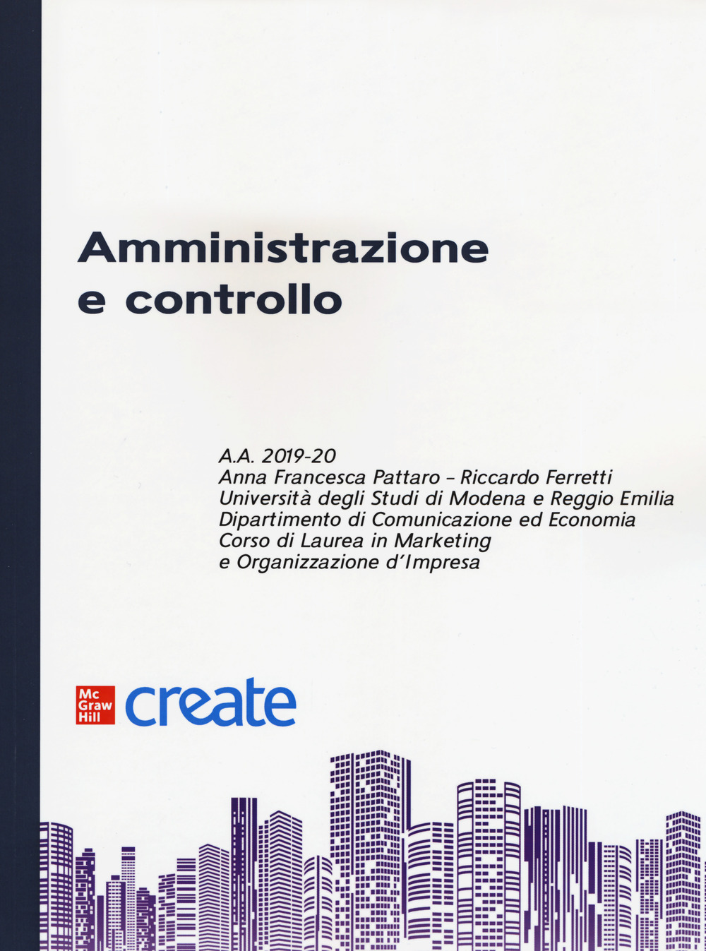Amministrazione e controllo