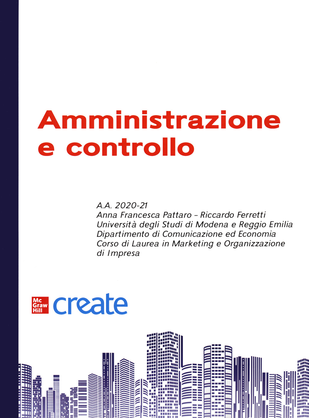 Amministrazione e controllo