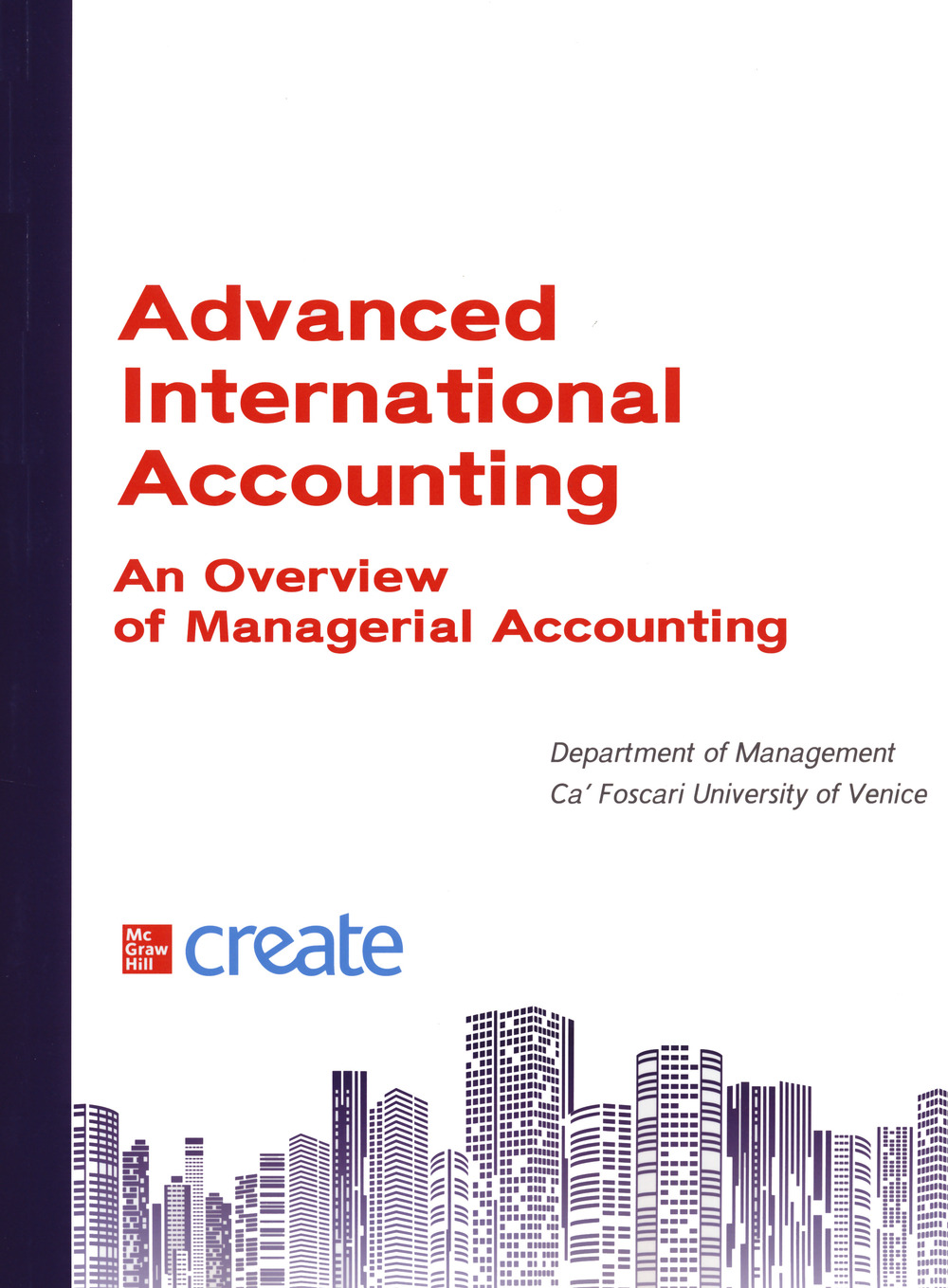 Software: advanced intenational accounting