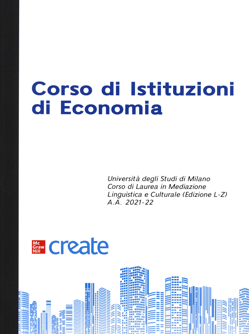 Corso di istituzioni di economia