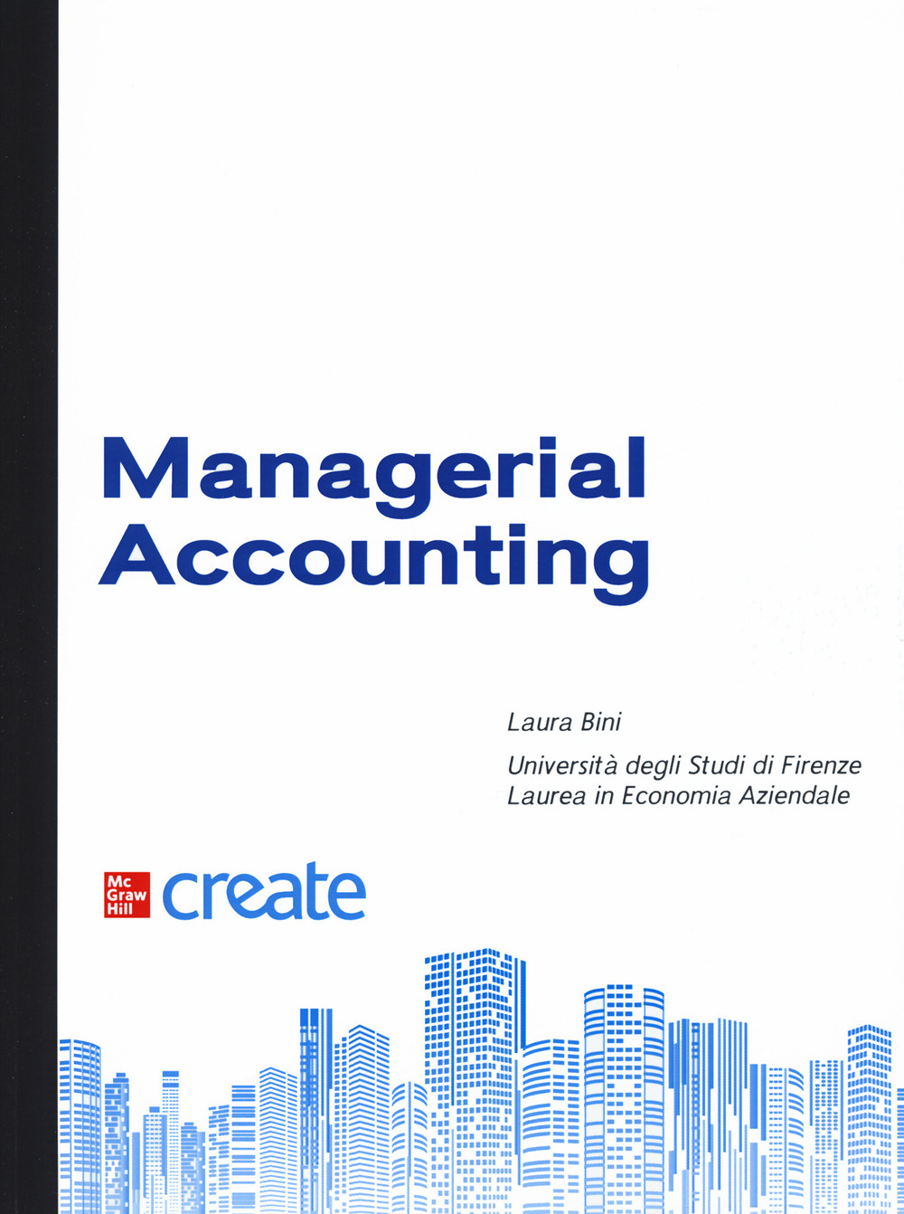 Managerial accounting. Basics of cost analysis