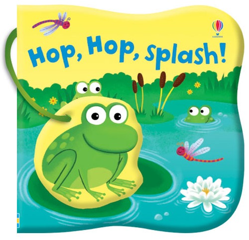 Hop, hop, splash! Un libro per il bagnetto