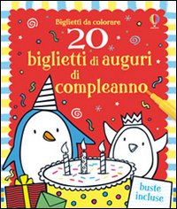 20 biglietti di auguri di compleanno