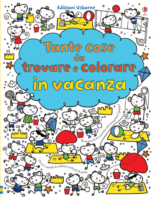Tante cose da trovare e colorare in vacanza