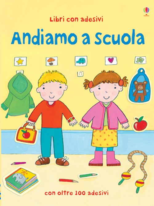 Andiamo a scuola. Con adesivi