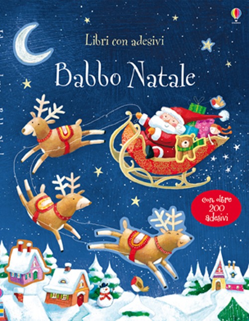 Babbo Natale. Con adesivi