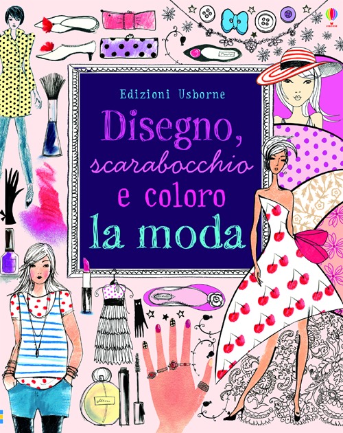 Disegno, scarabocchio e coloro la moda