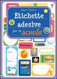 Etichette adesive per la scuola