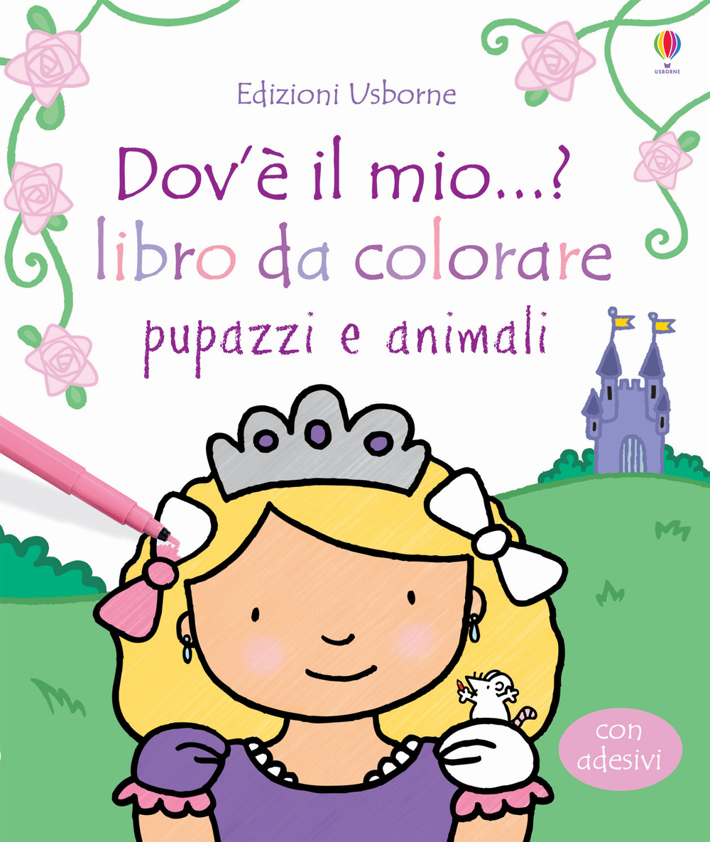 Pupazzi e animali. Dov'è il mio...? Con adesivi