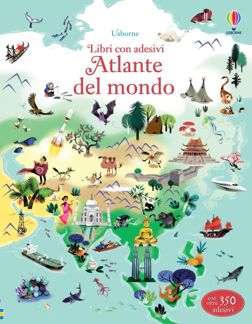 Atlante del mondo. Con adesivi
