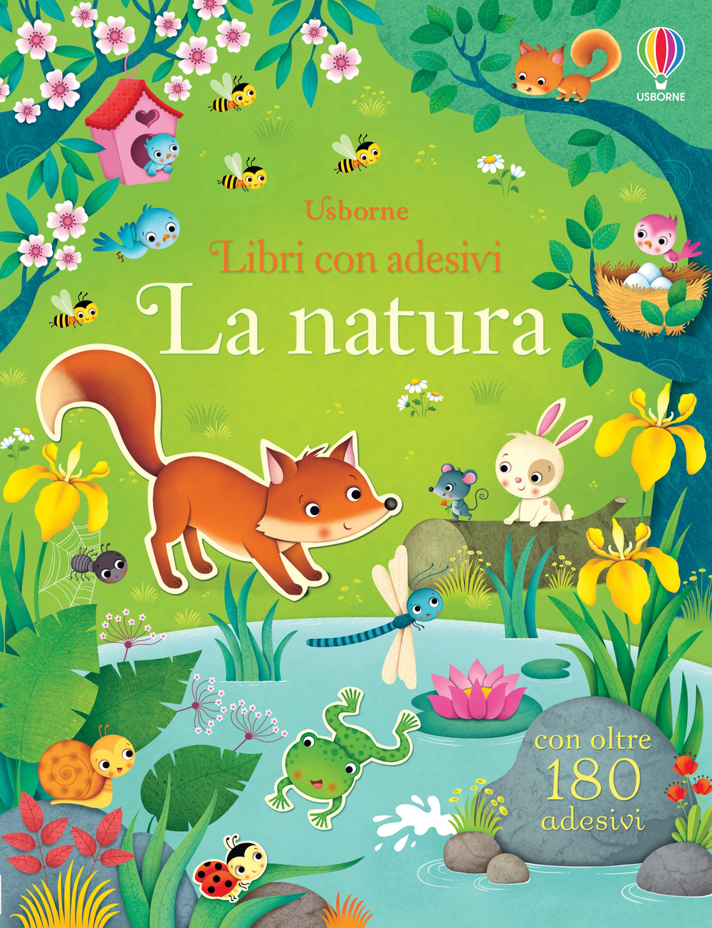 La natura. Con adesivi