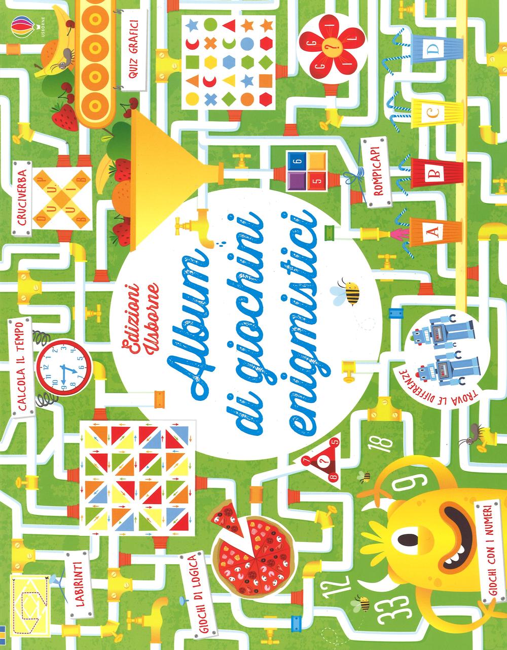 Album di giochini enigmistici