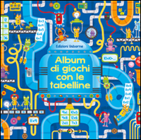 Album di giochi con le tabelline