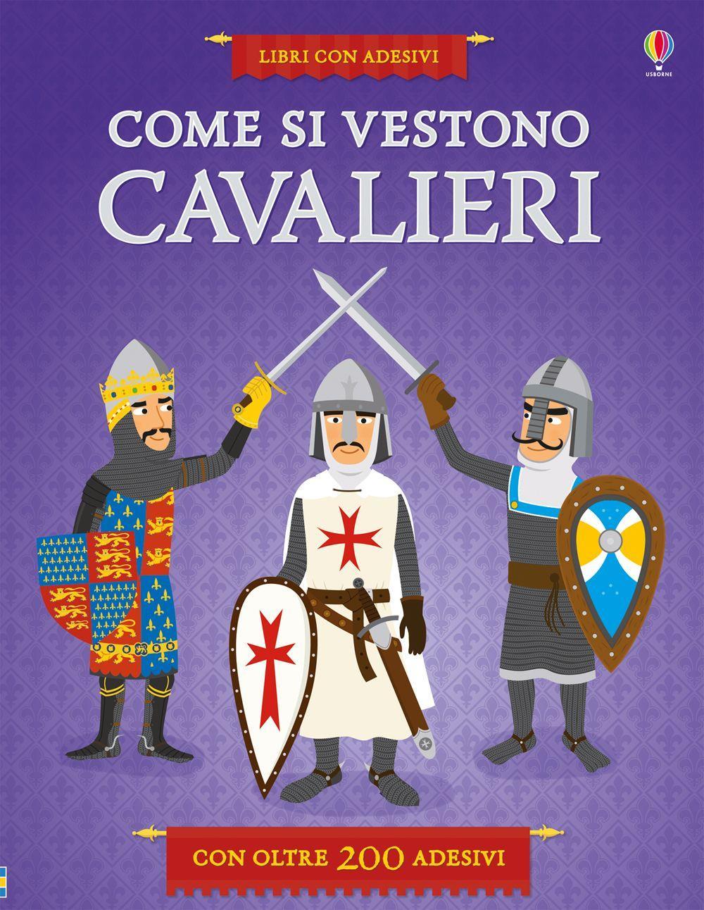 Come si vestono i cavalieri? Con adesivi