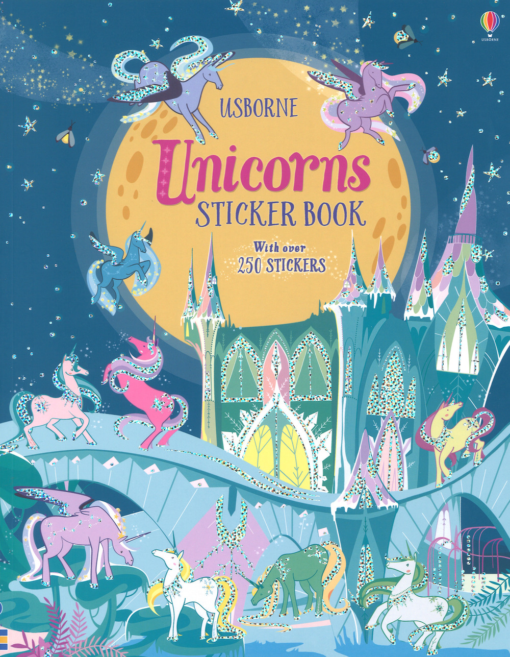 Unicorns sticker book. Con adesivi