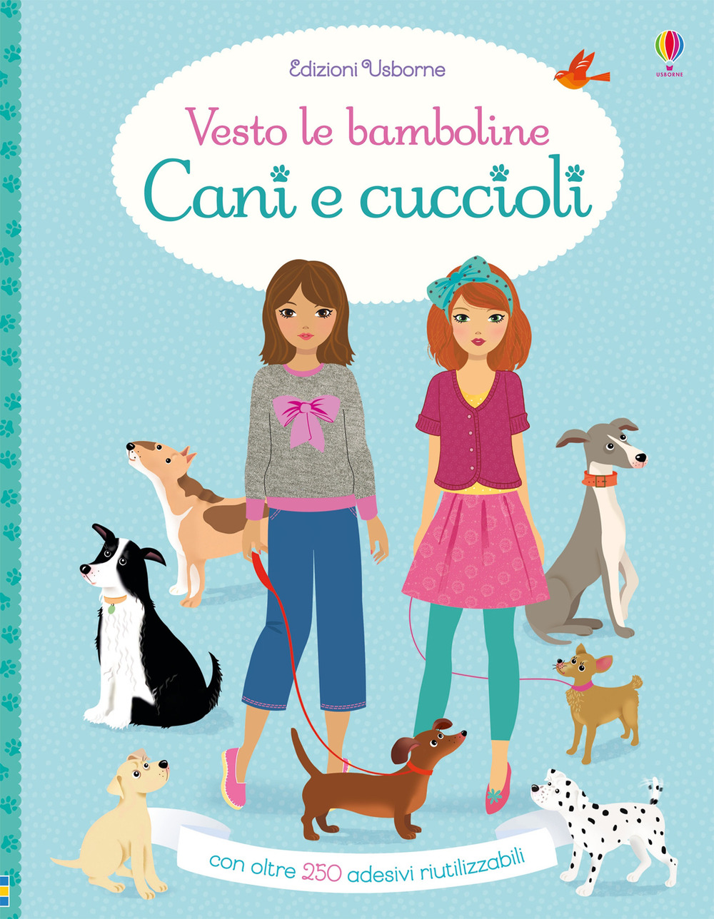 Cani e cuccioli. Con adesivi