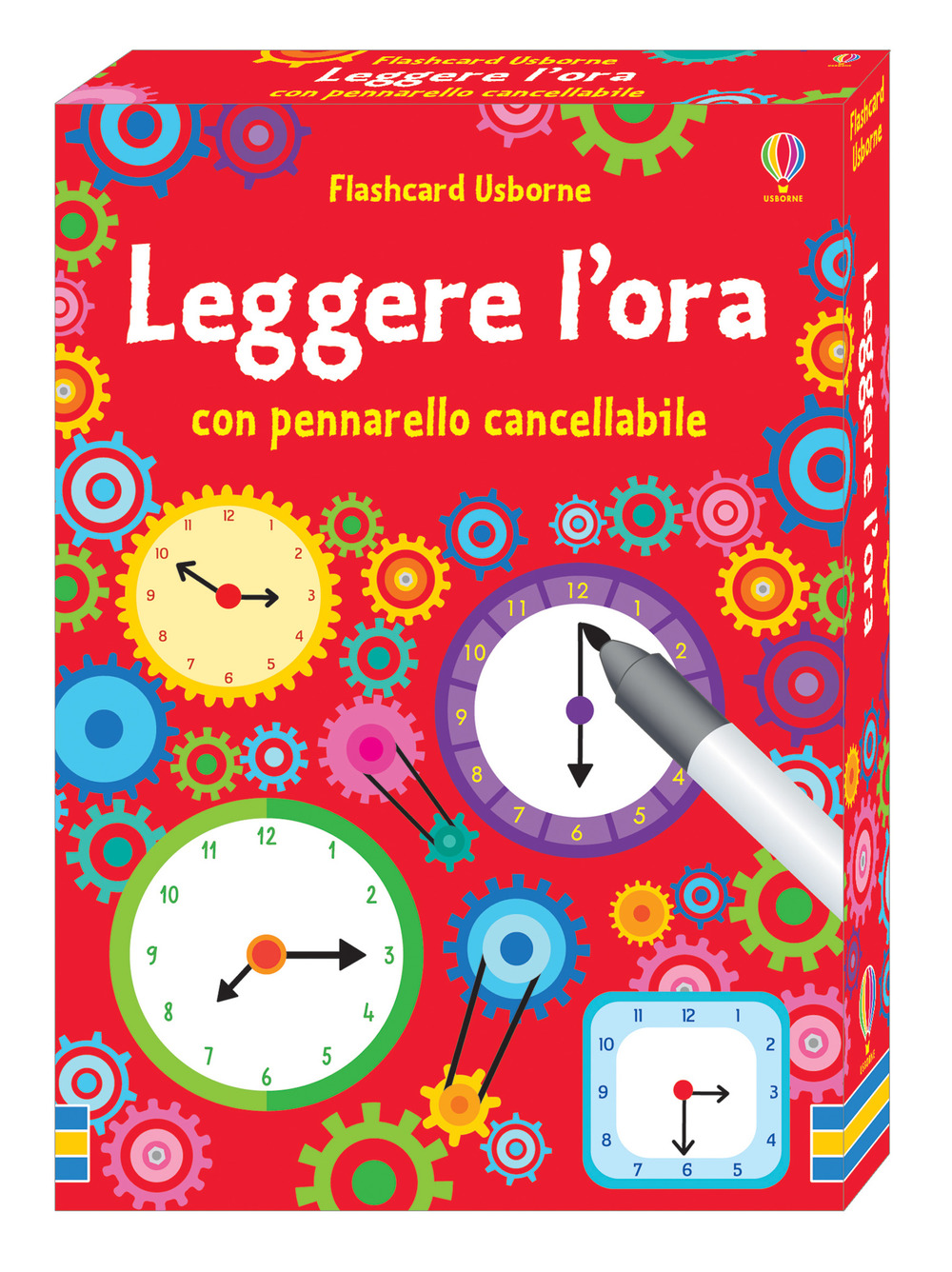 Leggere l'ora. Flashcard