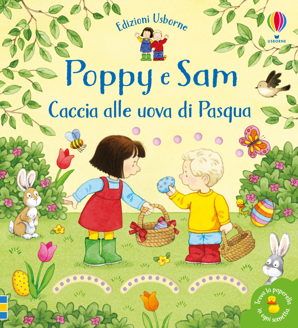 Caccia alle uova di Pasqua. Poppy e Sam