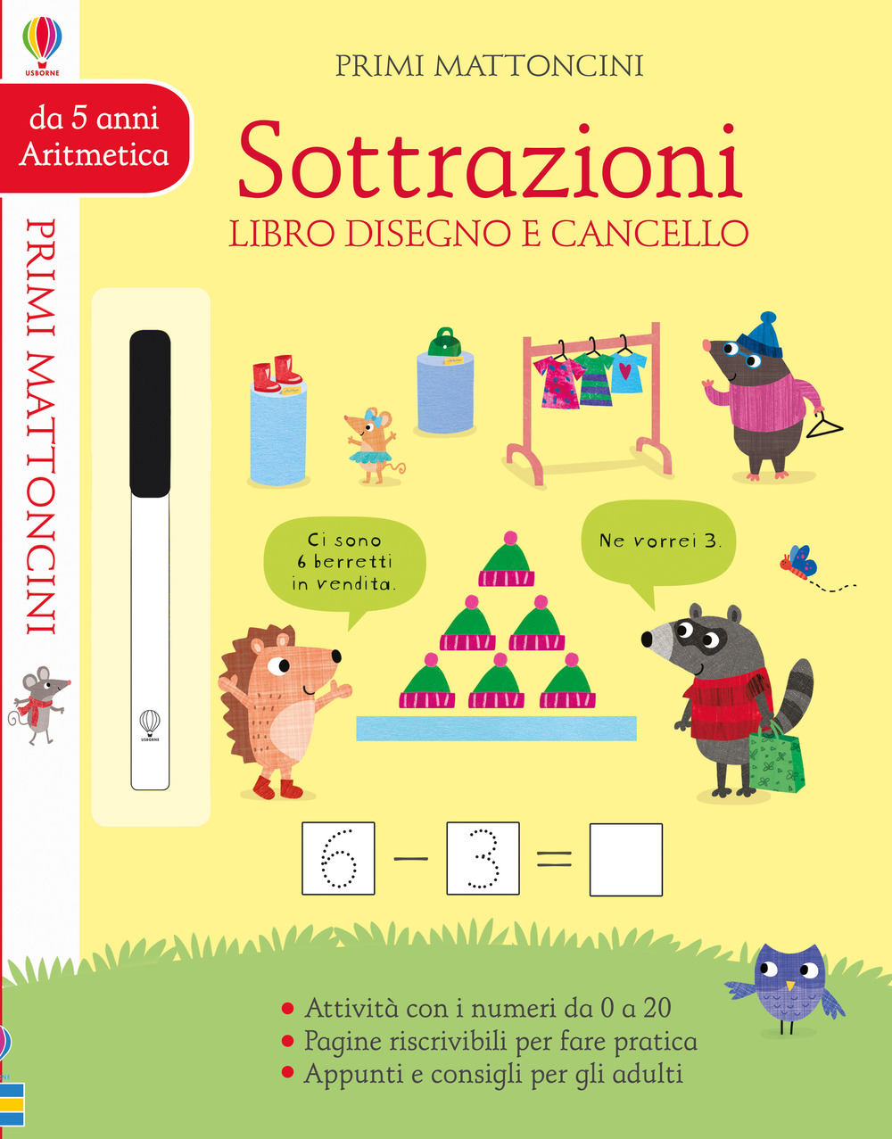 Sottrazioni. Libro disegno e cancello. Primi mattoncini