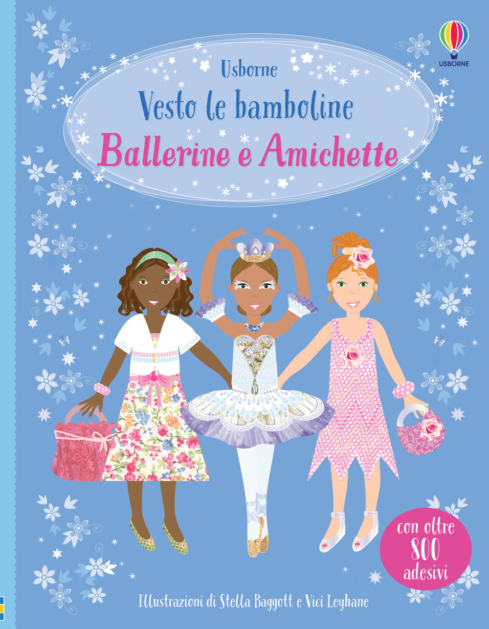 Ballerine e amichette. Con adesivi