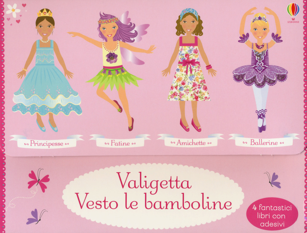 Amichette-Ballerine-Fatine-Principesse. Con adesivi