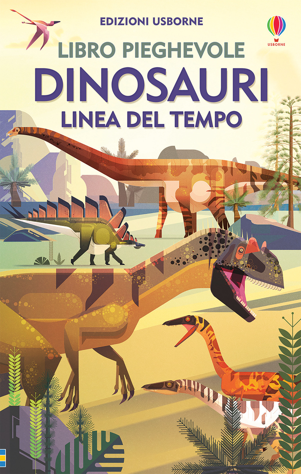 Dinosauri. Linea del tempo. Libro pieghevole