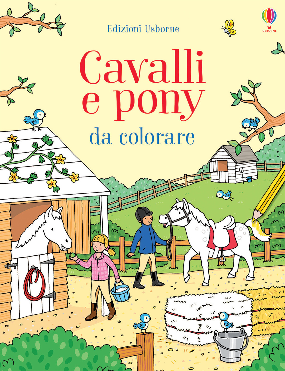 Cavalli e pony da colorare