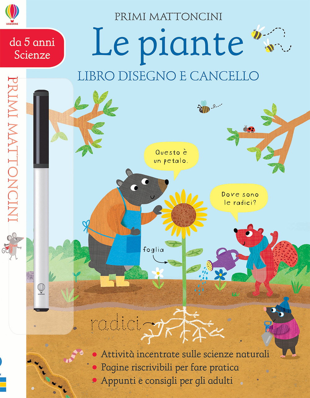 Le piante. Libro disegno e cancello. Primi mattoncini scienze