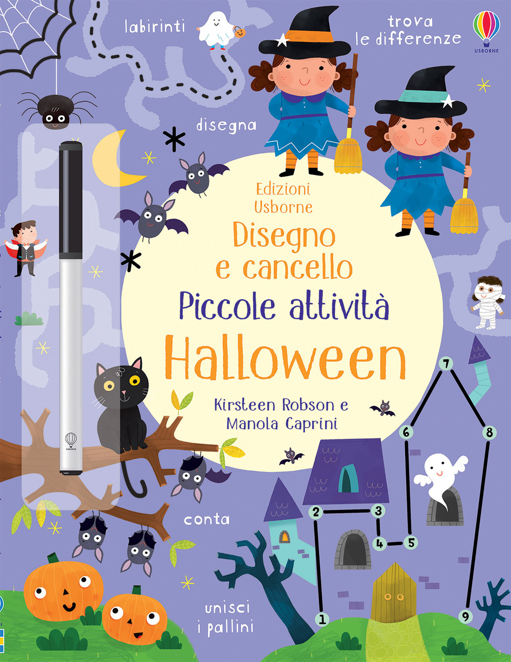 Halloween. Piccole attività. Disegno e cancello
