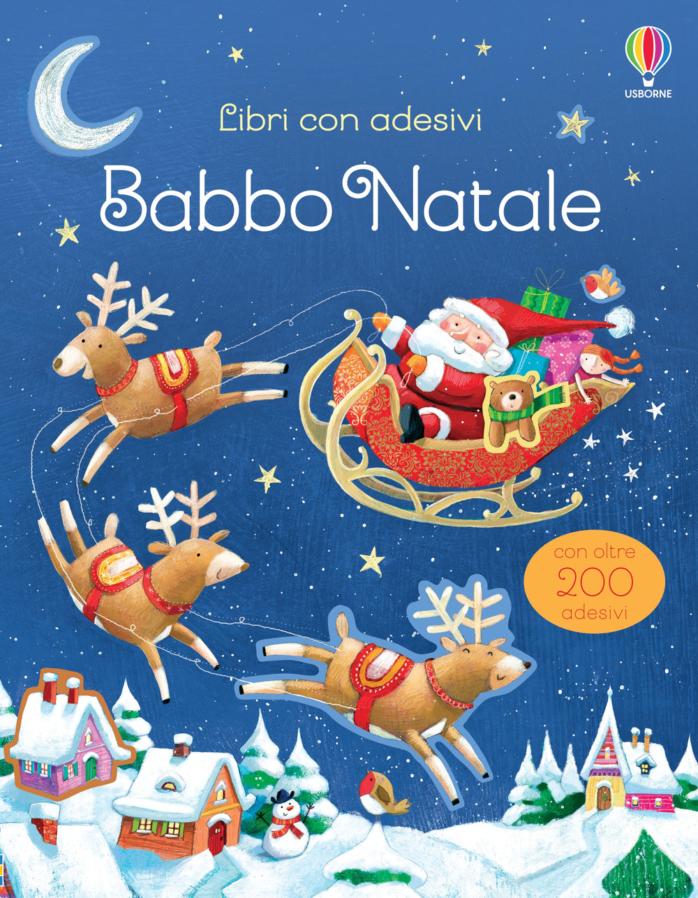 Babbo Natale. Con adesivi