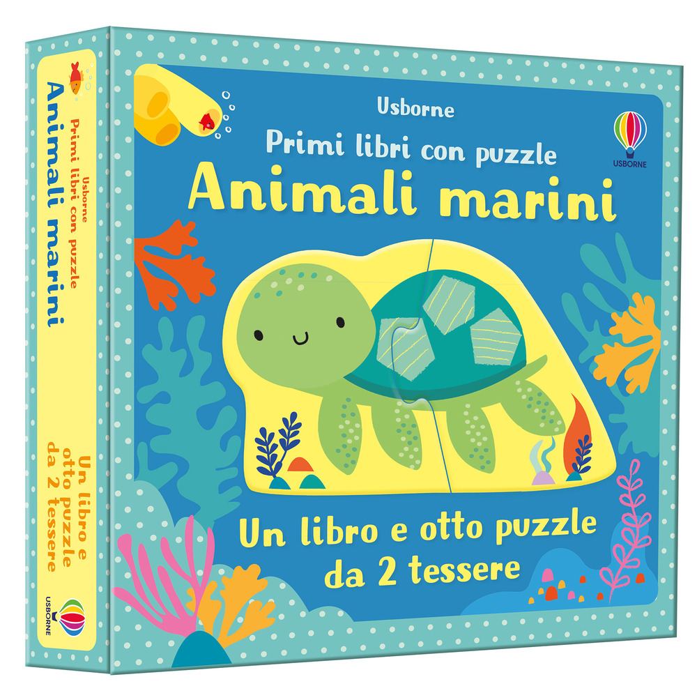 Animali marini. Primi libri con puzzle