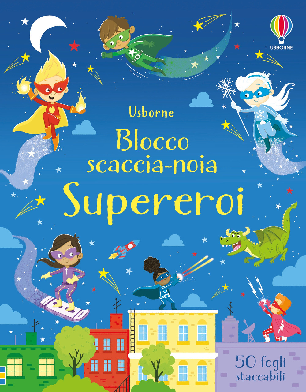 Supereroi. Blocco scaccia-noia