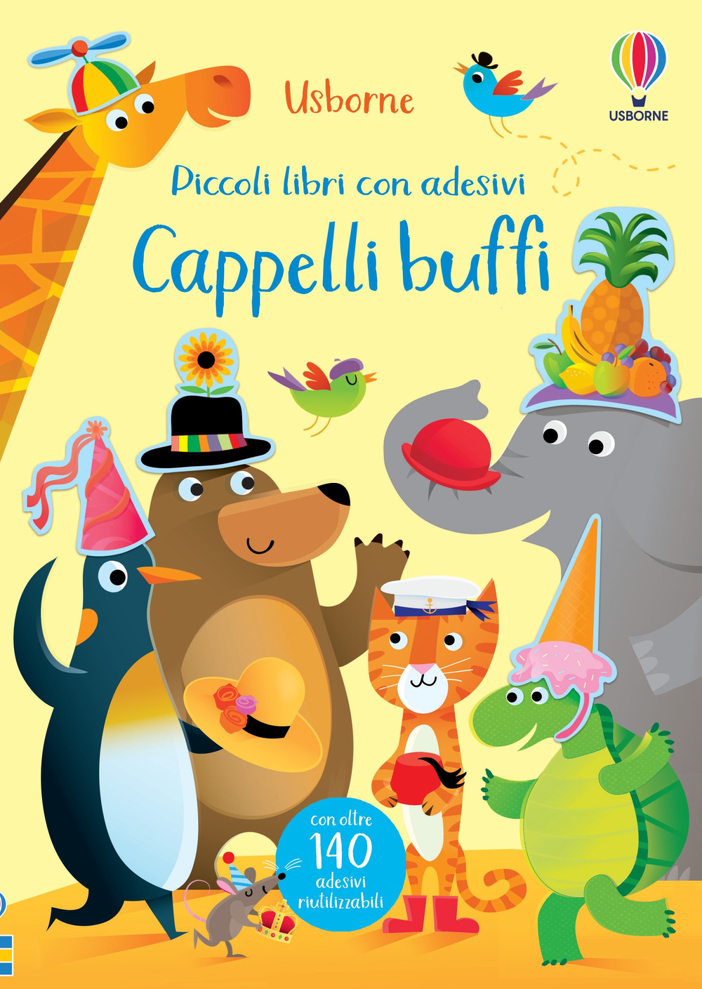 Cappelli buffi. Piccoli libri con adesivi