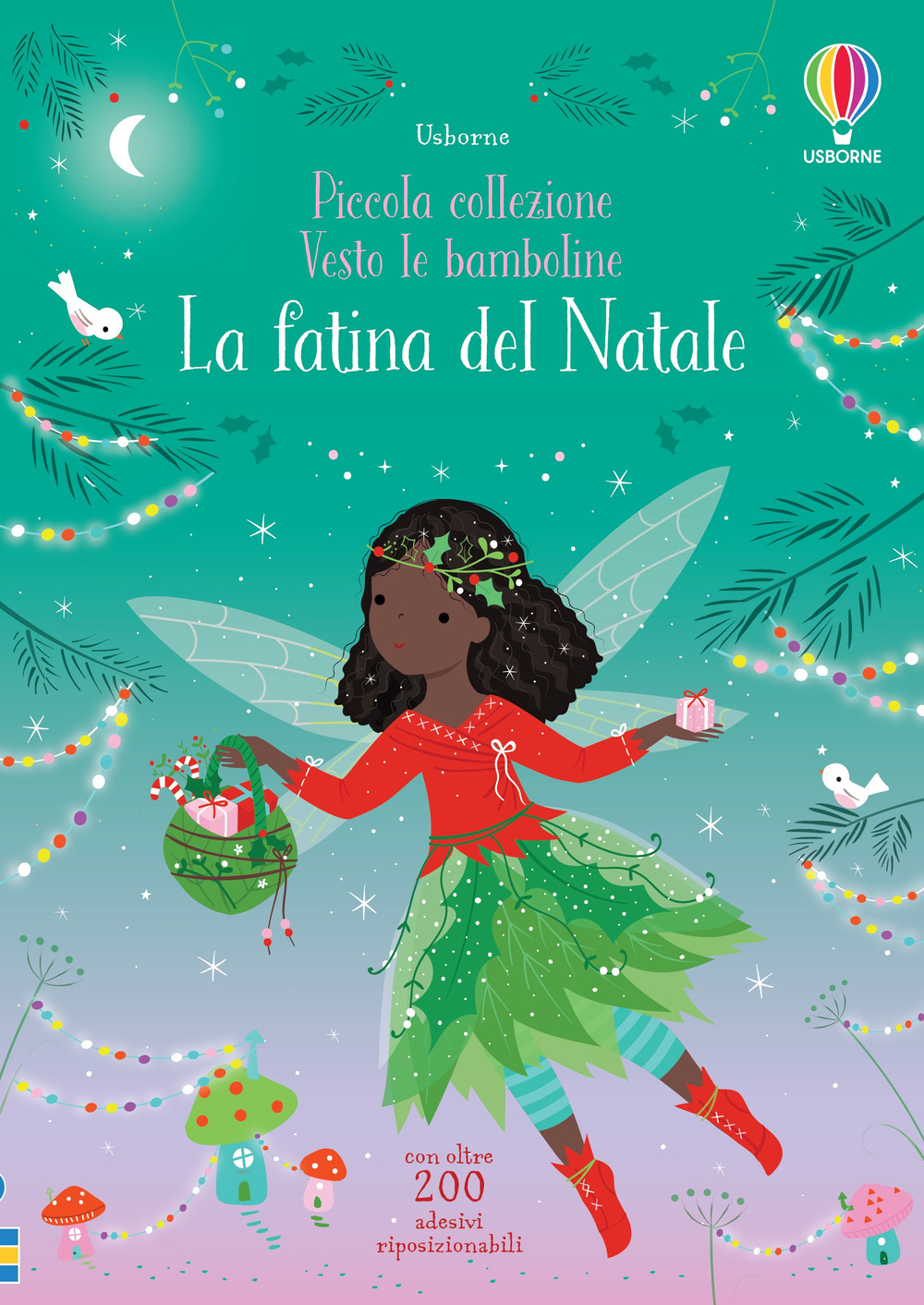 La fatina del Natale. Con adesivi