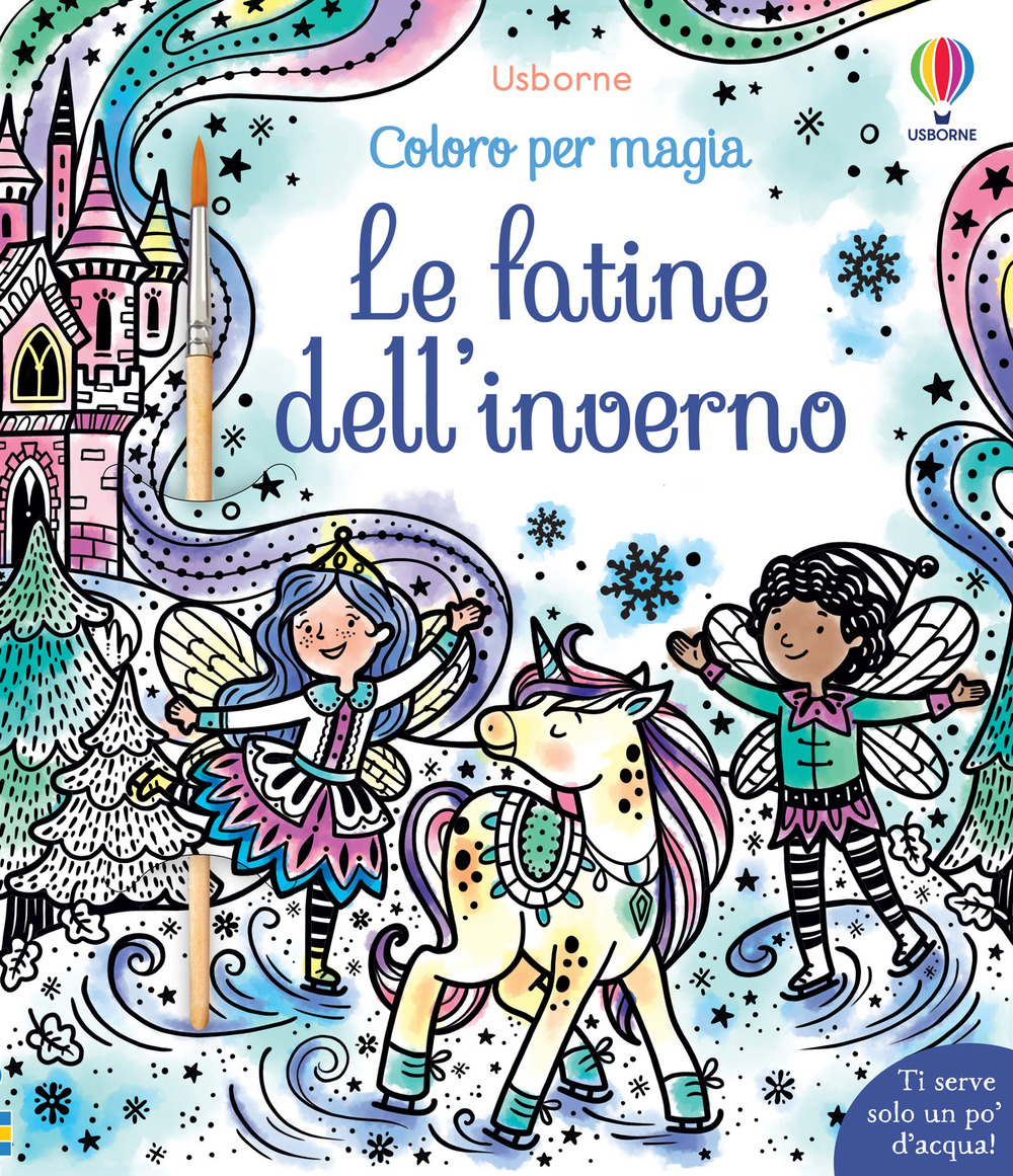 Le fatine dell'inverno. Coloro per magia. Vesto le bambole