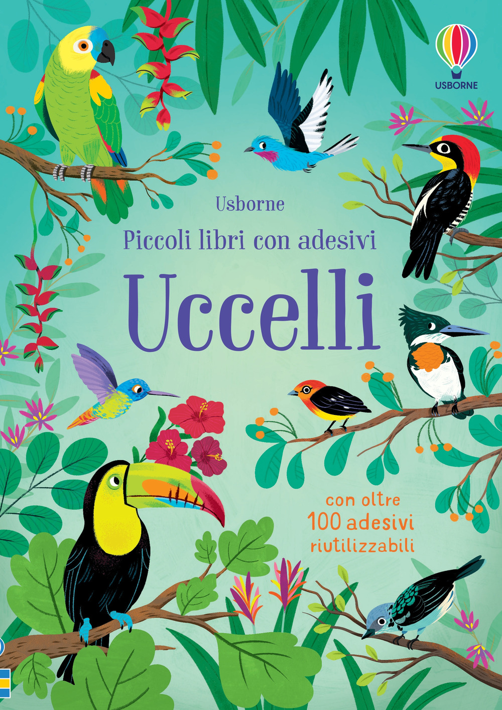 Uccelli. Con adesivi