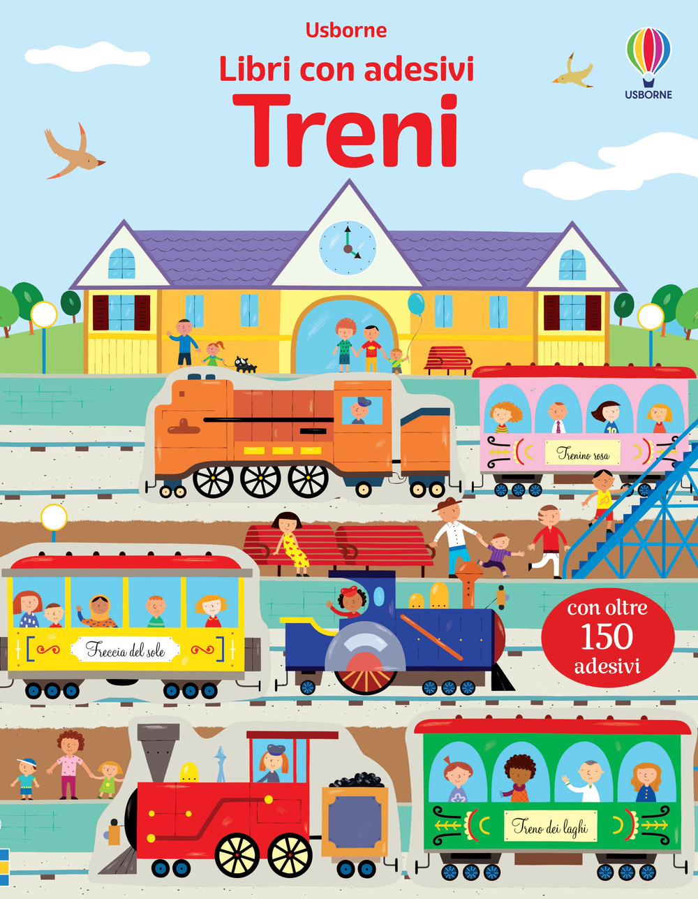 Treni. Con adesivi