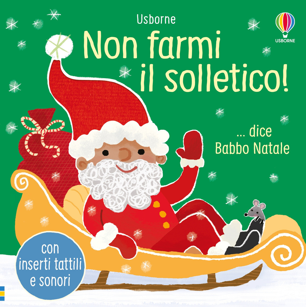 Non farmi il solletico! ...dice Babbo Natale
