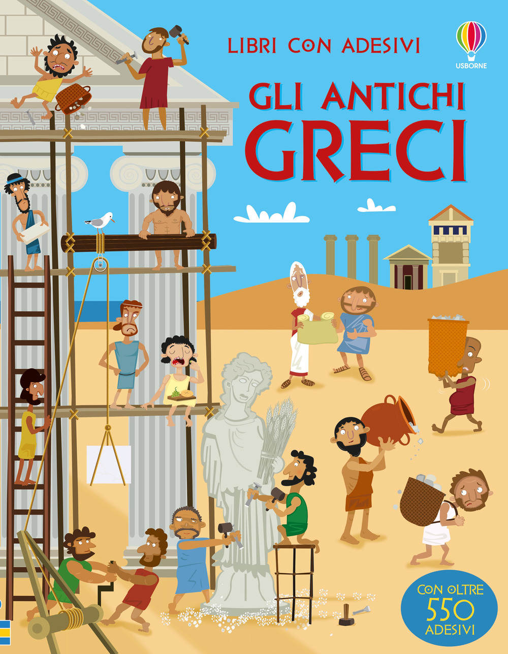 Gli antichi Greci. con adesivi