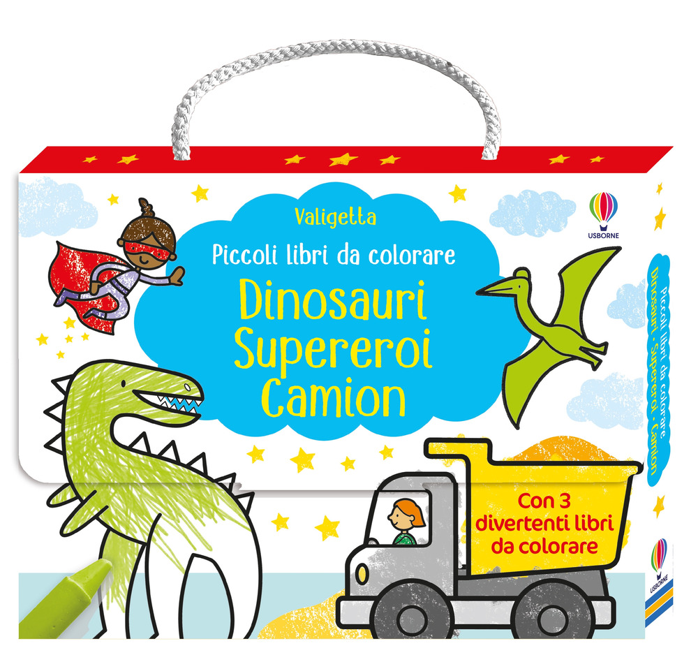 Dinosauri, supereroi, camion