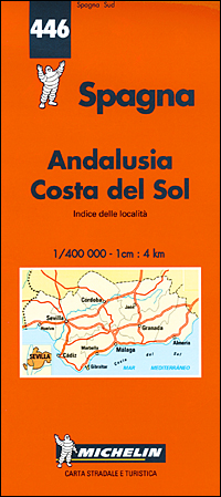 Espana. Andalucia, Costa del Sol 1:400.000