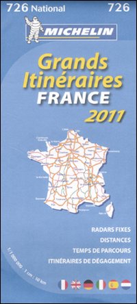 Route planning France 2011 1.000.000