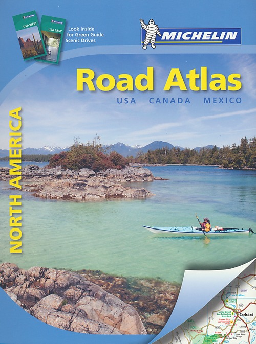 North America. Road atlas