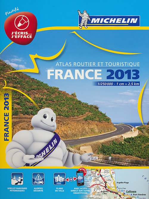 France. Atlas routier et touristique 2013 1:250.000